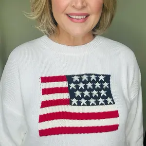 American Flag Sweater