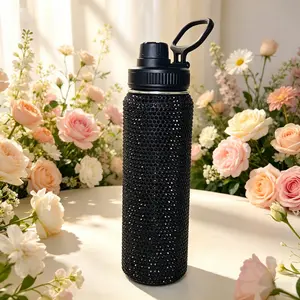 Stainless Steel Tumbler with Loop Lid – 26 oz Vacuum Insulated Travel Coffee Mug, Leak-Proof Car Cup with Handle, Reusable Water Bottle for Gym, Office, and Commuting, Easy Carry for Women