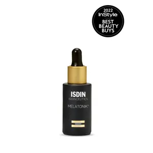 ISDIN Melatonik Recovery Night Serum with Melatonin Bakuchiol Vitamin C 1 Fl. Oz. Retinol Skincare for Radiant Youthful Complexion