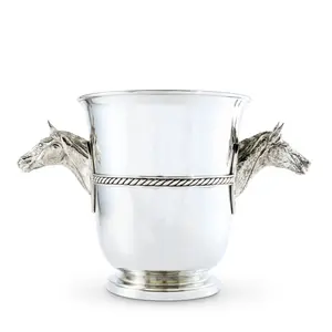 Horse Head Champagne Bucket - Elegant Design for Home Decor, Ideal for Cocktail Liquor