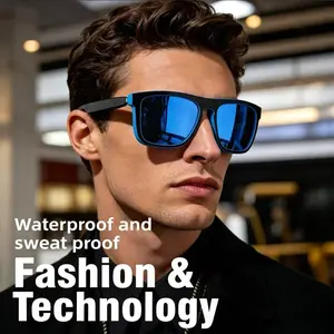 Lightweight Smart Bluetooth-compatible Sunglasses, Wireless Stereo Touch Control, Long Battery Life, Daily Music Calling UV Protection Glasses