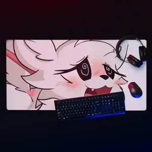 Silly Boykisser gayming mouse pad, desk accessories, gaming room accessories., desk accessories, gaming room accessories. – FASTSHIPPING