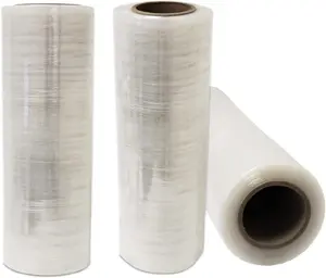 14" x 2000 FT Pre-Stretched Stretch Wrap 29 Gauge Clear Hand Shrink Blown Sigma Hand Stretch Pallet Wrap Film