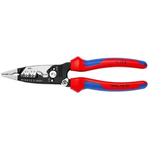 KNIPEX (13 72 8 SBA) 8" Forged Wire Stripper 20-10 AWG