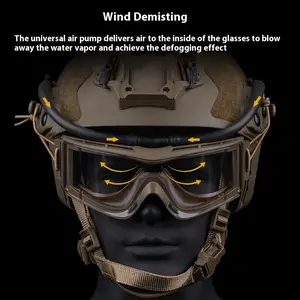 Antifog Tactical Goggles for Clear Vision in Any Environment