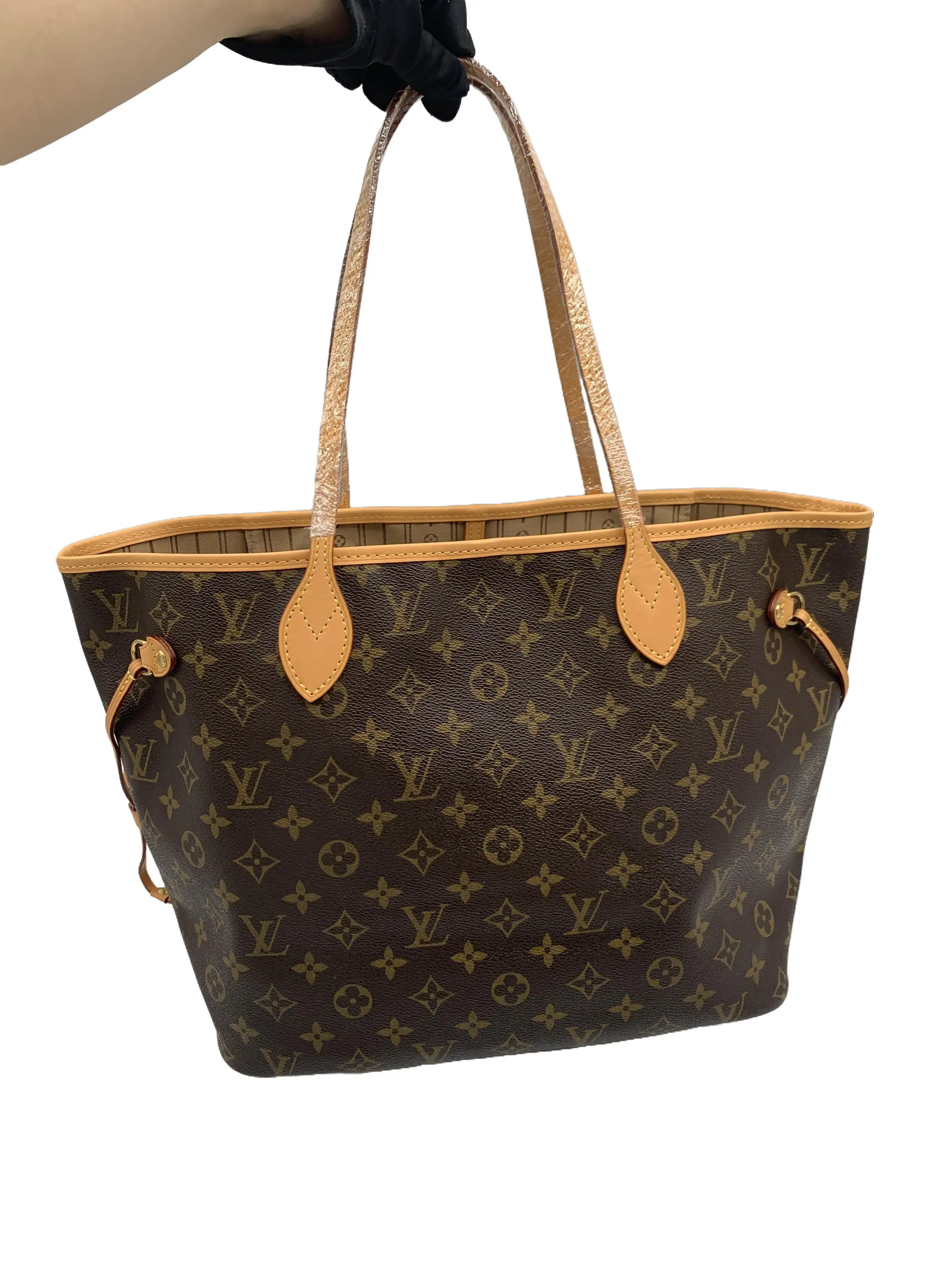 Pre-owned Louis Vuitton LV Monogram Neverfull MM Tote Handbag/wj07305529/5529