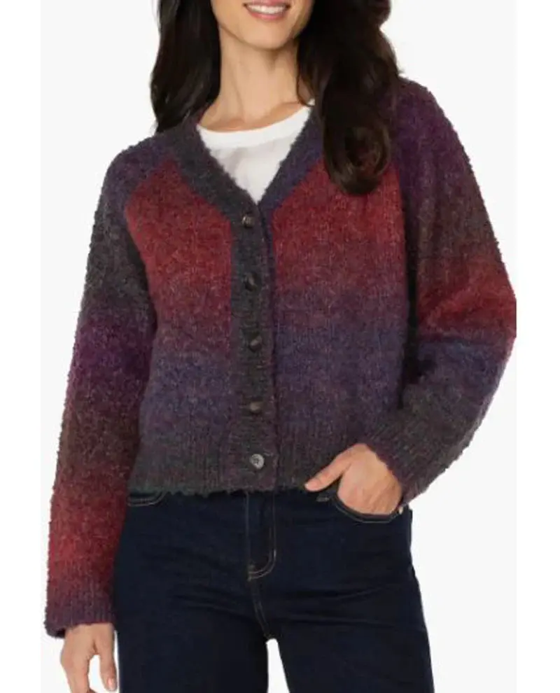 Liverpool Raglan Cardigan Sweater