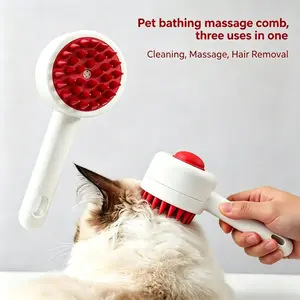 Pet Spray Comb Massage Brush, Cat Dog Grooming Tool, Pet Hair Remover, Easy-To-Use Design, Ideal for Daily Use, Perfect Gift for Pets
