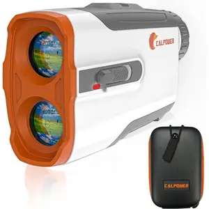 Rechargeable 7X Magnification 1200 Yards Waterproof Laser Golf Rangefinder with Slope, Magnet and Flag Lock Vibration