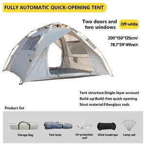 2 Person Camping Tent | Instant Pop Up Tent with Breathable Mesh, Perfect for Hiking, Backpacking & Outdoor Adventures