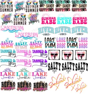 SUMMER TRUCKER HAT GANGSHEET  - 22X24