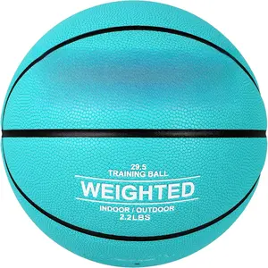 Size 6/7 Weighted  Basketball (2.2/3/3.3 lbs) - Heavy Indoor/Outdoor Basketball for Dribbling, Passing, Rebounding & Skill Development