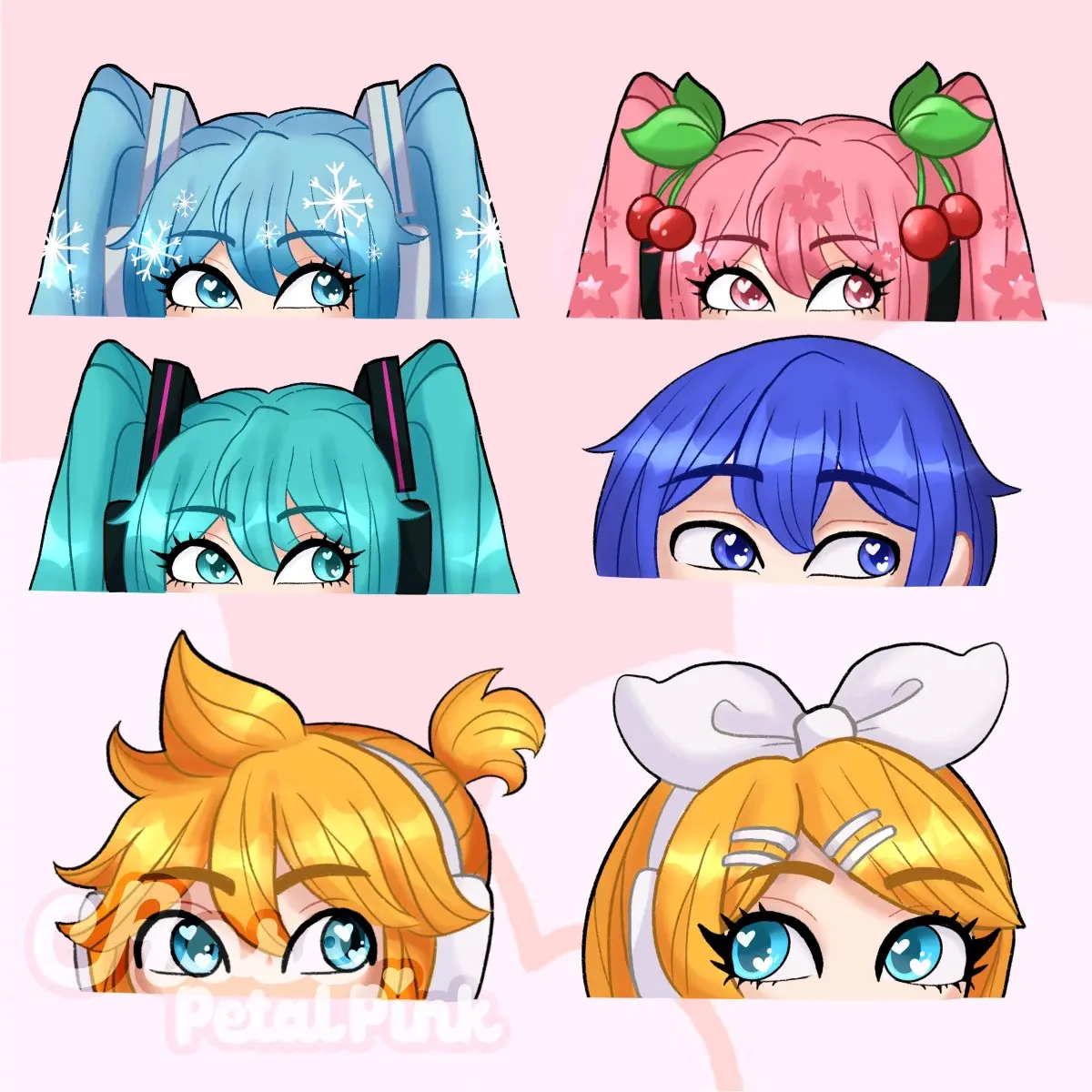 Vocaloid Car Peekers