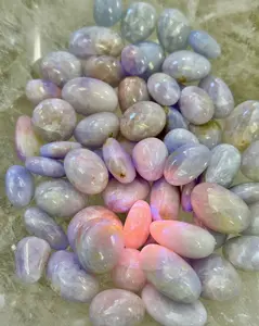 Hackmanite Tumbled Stone - Polished Hackmanite (Tenebrescence & UV Reactive)