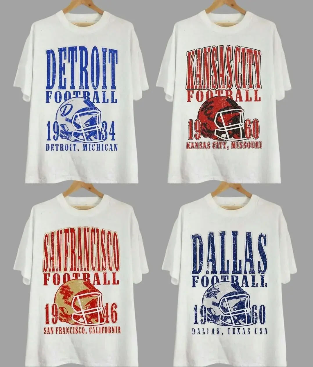 Vintage All Teams Football Unisex T-shirt, Gildan 5000 Unisex Crewneck Sport Classic T-Shirt All Teams Football, Sport All Team T-Shirt, Trending Shirt
