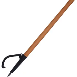 Hardware log peavy 49" wood loging tool ,log roller tool loging cant hook wooden handle