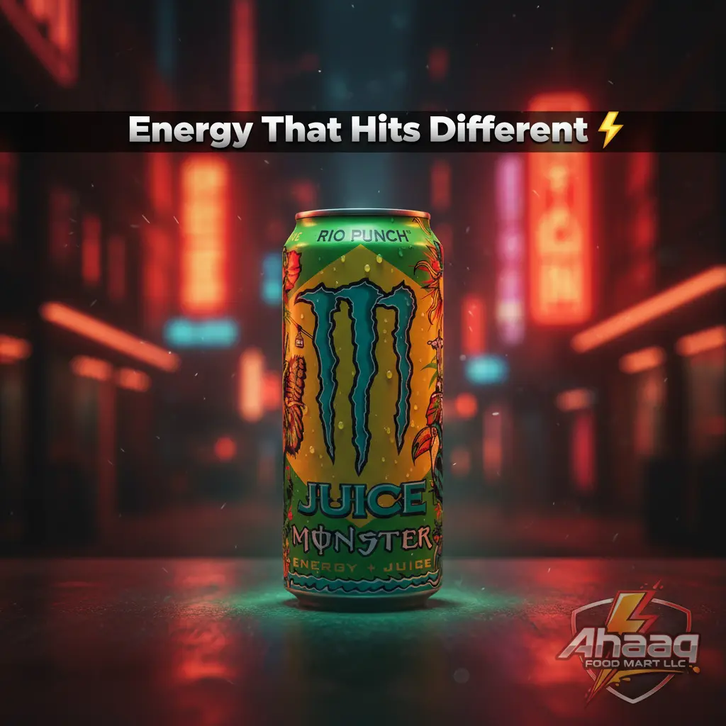 Monster Energy Juice Rio Punch 16 fl oz Cans Tropical Punch Flavor ...