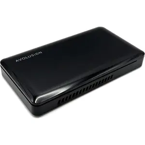 Avolusion M3 Series 1TB USB 3.0 Portable External Hard Drive - Black (for Windows, Mac OS, Xbox, PS)