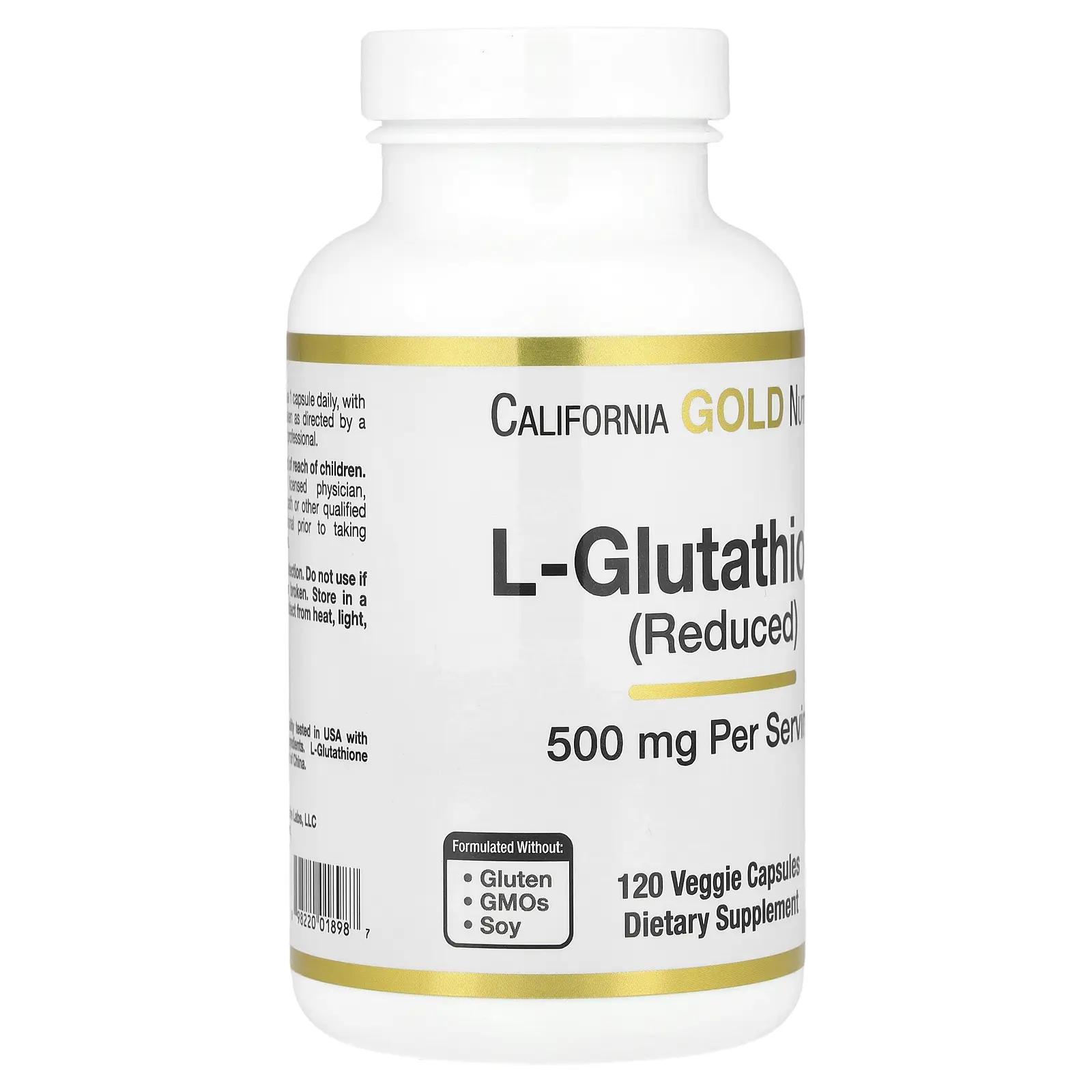 California Gold Nutrition L-Glutathione (Reduced), 500 mg, 120 Veggie Capsules - TikTok Shop California Gold Nutrition L-Glutathione (Reduced), 500 mg, 120 Veggie Capsules - TikTok Shop