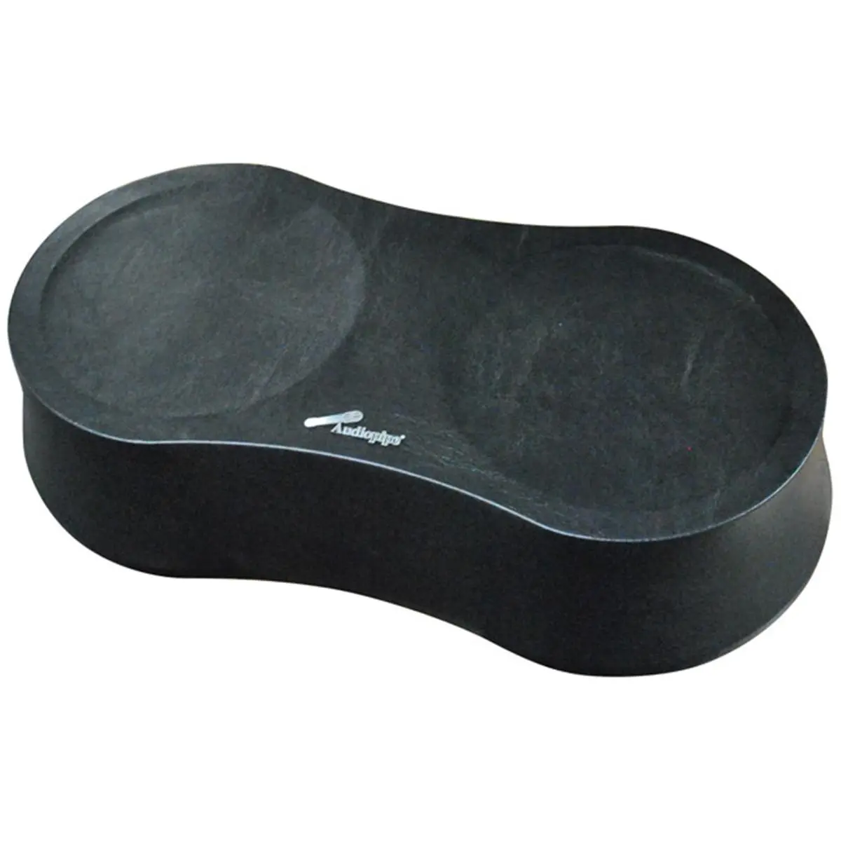 212 MAIN 8 in. Durable Wood Pod Pipeman Speaker - Dual Rear Deck Audio Equipment, Black