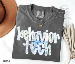 Behavior Tech Shirt, Behavior Analyst T Shirt, Behavior Therapist , Behavior Squad Shirt, ABA Fabric Fit Top