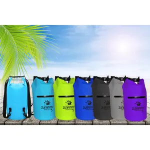 20 LT Waterproof Dry Bag with Outer Pocket