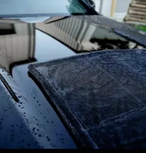 Ultra-Absorbent 1300 GSM Twisted-Loop Microfiber Car Drying Towel, Super Soft, Quick Drying, Lint-Free, Water Spot-Free, Premium Quality for Detailing