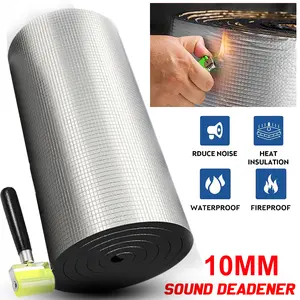 Sound Deading Material for Cars, 394mil (10mm) 32 sqft Car Sound Deadening Mat, Butyl Automotive Sound Deadener, Noise Insulation and Vibration Dampening Material