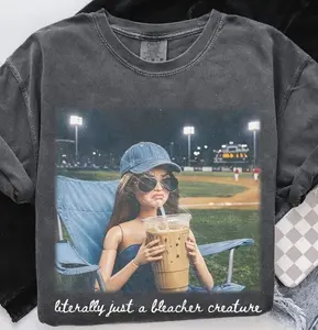 Comfort Colors Funny Barbie Ballfield Dark T-shirts, Softball Ball Mom Tee, Baseball Mama Style, Funny Doll Face Shirt