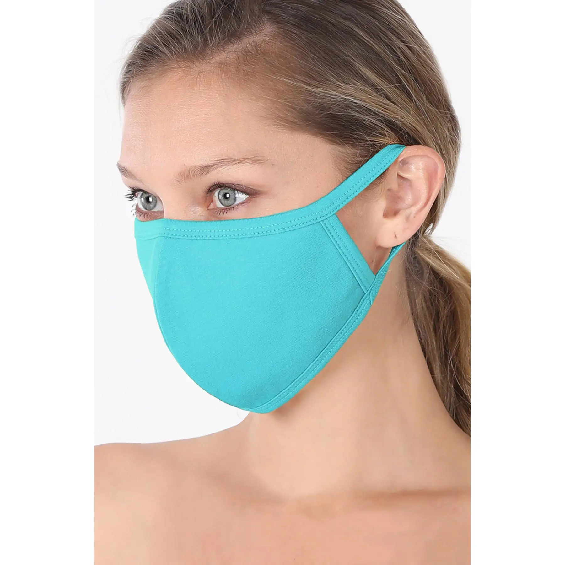 3 PACK Color Washable Cotton MASK W Soft Cotton Lining