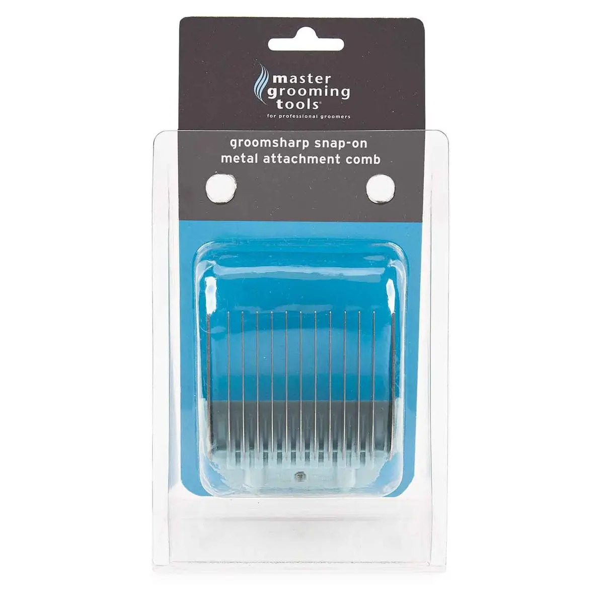 PetEdge TP1303 Metal Wide Comb Attachment for Master Grooming Tools, 25 1-in & 25 mm Sizes