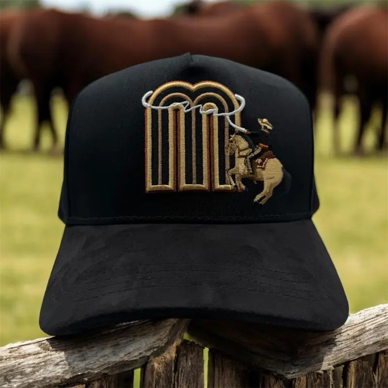 M Charro SnapBack Hat, Unisex Fit, Casual Daily Wear Accessory for a Stylish Everyday Look
