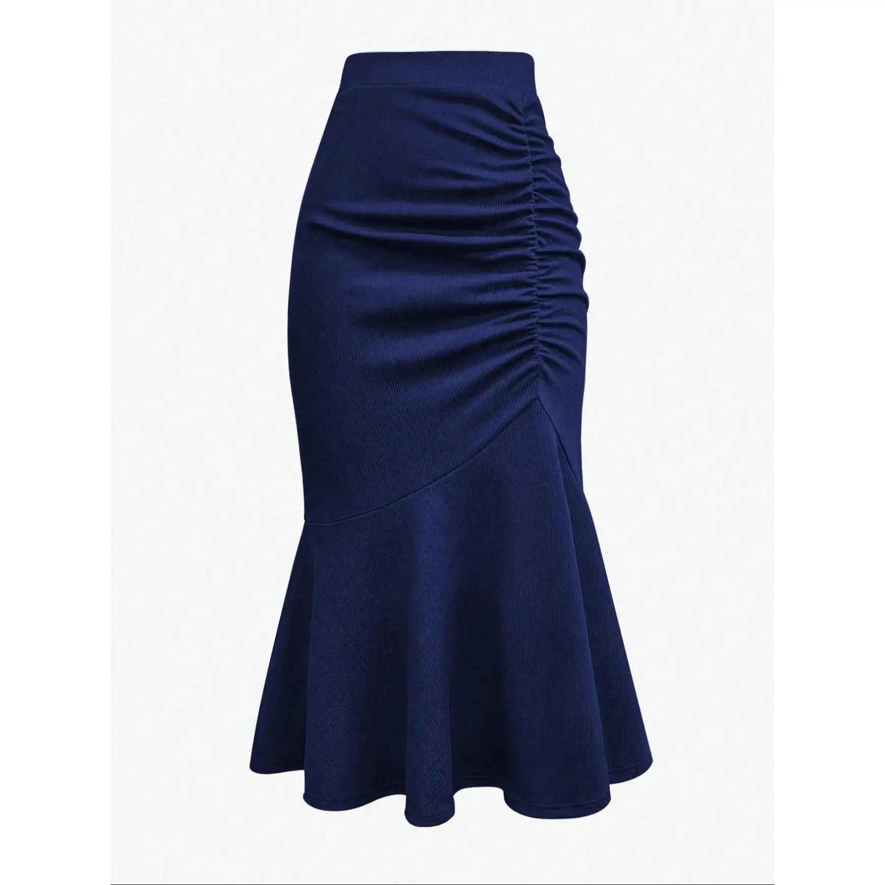 Women's Solid Color   Bodycon Skirt, Elegant Fashion Casual  Skirt for Daily Outdoor Wear, Women's Bottoms for Summer
