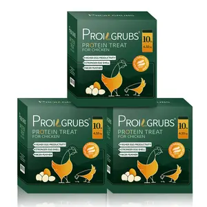 Proilgrubs 30LBS Non-GMO Black soldier fly larvae Dried Worms for Chickens,high protein,high calcium,85X more calcium than mealworms,boost egg production,promote feather growth during molting,shiny plumage,stronger eggshells#dealsforyoudays