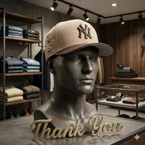 New Era MLB Yankees 9FORTY Hat for Men Women, Adjustable Curved Brim Cap, Breathable Cotton Baseball Hat.