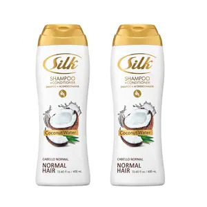 Silk Coconut water Shampoo + Conditioner pack of 2: Silky Soft and Beautiful Hair in every wash