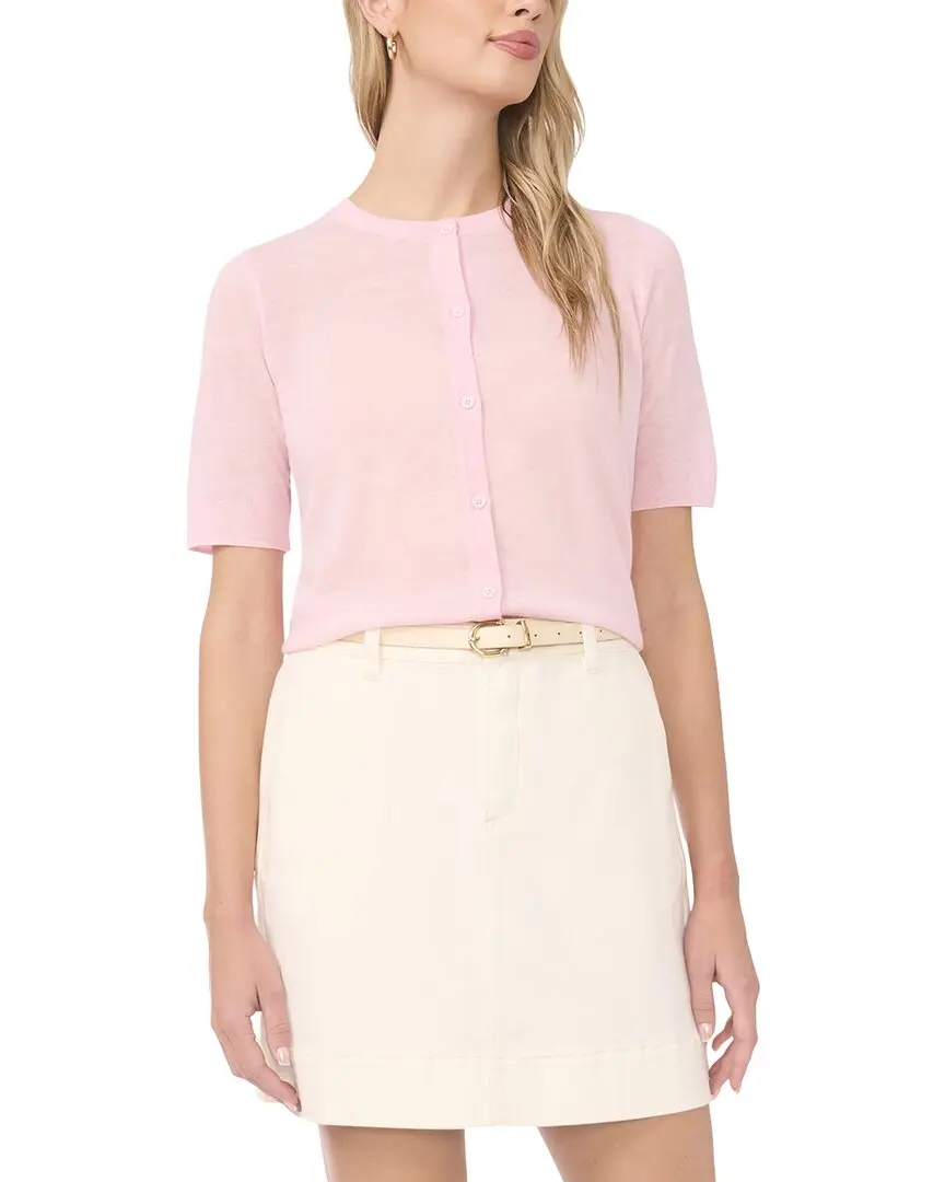 Vince Camuto Sheer Wool-Blend Cardigan