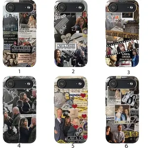 Law & Order Olivia Eliot Phone Case, TV Series Dual Layer Protective Cover, Gift for Fans, For iPhone 11-17 Pro Max/Plus & Samsung Galaxy S23-S25
