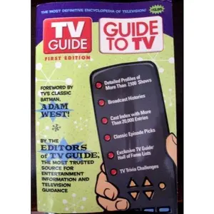 USED-Tv Guide Guide to Tv by The Editors of Tv Guide (Paperback)