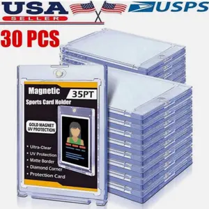 GOAT MAGS (Singles) Premium Collectible Sports Cards with Rookies Numbered Editions Autographs Patch Relics in Magnetic Holder for Collectors Investors