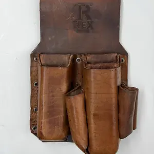 Barilla 8 by Rex Tool Bags - Durable Leather Tool Pouch with Multiple Pockets for Organized Storage