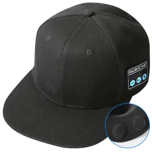 Touch Two Summer Fashion Trend Comfortable Music Hat with Bluetooth 5.0 HD Sound Technology for Commuting Sports Home All Seasons Fashionable
