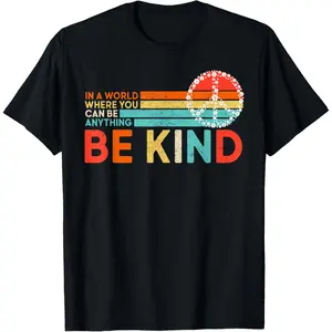 World Kindness Day Be Kind Hand Sign Peace Choose Kindness T-Shirt