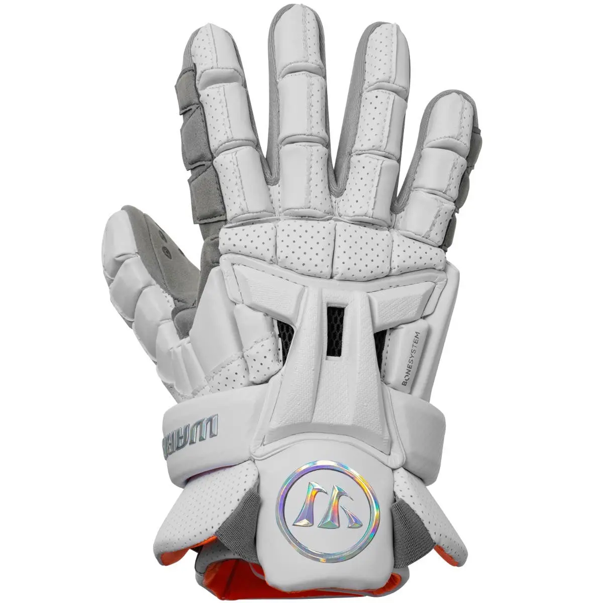 Warrior Burn XP2 Lacrosse Gloves, Ax Suede Palm Material, Advanced Truvent TM System, Best Ventilation Technology, Keeps Hands Cool for Lacrosse Players, Adults, Customization Final Sale, Game-Ready Feel, Key Impact Zones, Lightweight Performance