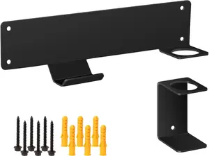 Wall Mount Floor Jack Stand Rack Organizer,  Hydraulic Trolley Jack Stands Holder Wall Storage Rack Mount Brackets Jack Stands Tower Racing Trailer Accessories Tool