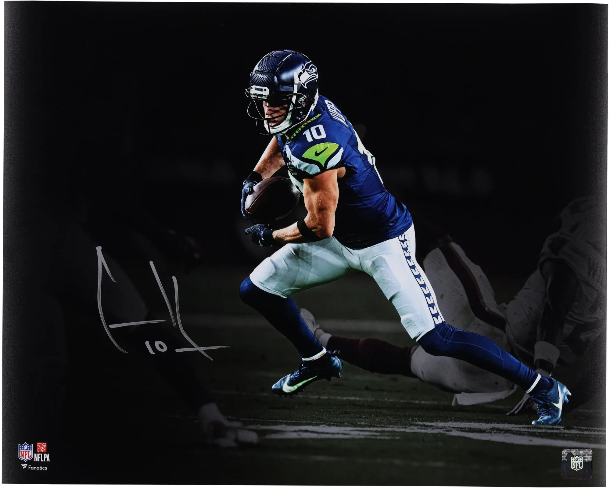 Cooper Kupp Seattle Seahawks Autographed "16 x 20" Running With Football Spotlight Photograph - Fanatics Authentic Certified