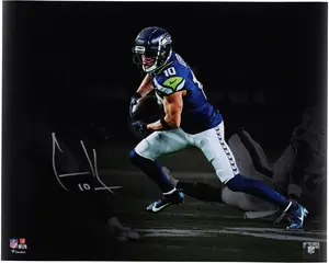 Cooper Kupp Seattle Seahawks Autographed "16 x 20" Running With Football Spotlight Photograph - Fanatics Authentic Certified