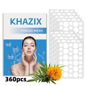 360 Pcs Water Gel Acne Patch, Waterproof Transparent Acne Stickers, Day and Night Use, Single Item Pack, No Ca Prop 65 Warning