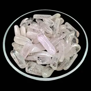 Pink Danburite Mini Wand Spiritual Crystal Energy Pink Danburite Mini Wand (1 - 1.6") #LV2278