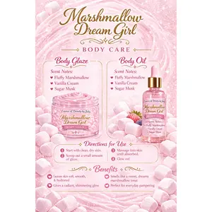 Marshmallow Dream Girl Velvet Body Melt and Velvet Body Oil Bundle